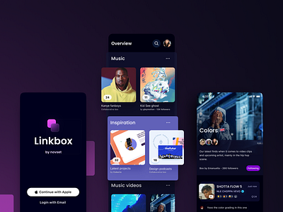 Linkbox Mobile App Concept