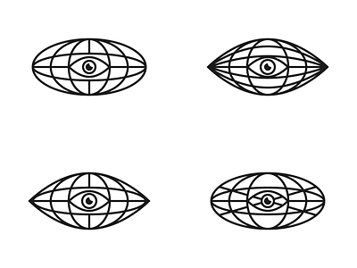 The All Seeing Eye all seeing eye black white concept design concept earth emblem eye eye earth eye logo eye planet eyes logo logo concept logo concepts logo mark logotype minimalism monochrome symbol