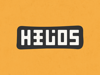 Helios emblem font font design helios helium letter lettering lettermark letters logo logotype minimalism personal logo script script font script lettering script logo script type script typeface words
