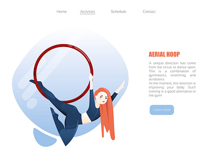 Aerial hoop activities aerial aerial hoop girl pole dance sport sports design