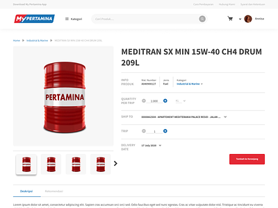 MyPertamina Redesign redesign ui ui design website