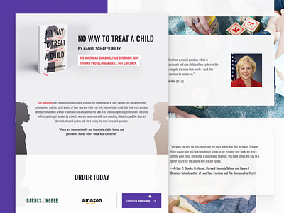 Book Landing page book design redesign ui