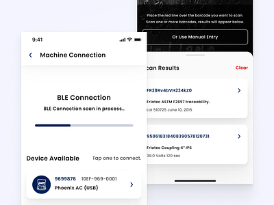 EF Utilities App mobile redesign ui