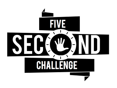 Five Second Challenge Logo logo logo design