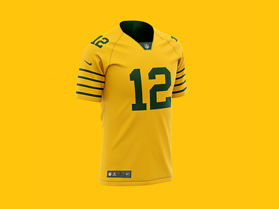 packers yellow jersey
