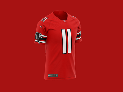 Atlanta Falcons NFL to Soccer Football Kit Concept - Football