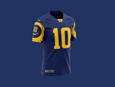 Los Angeles Rams Concept Jersey 2020 by Luc S. on Dribbble