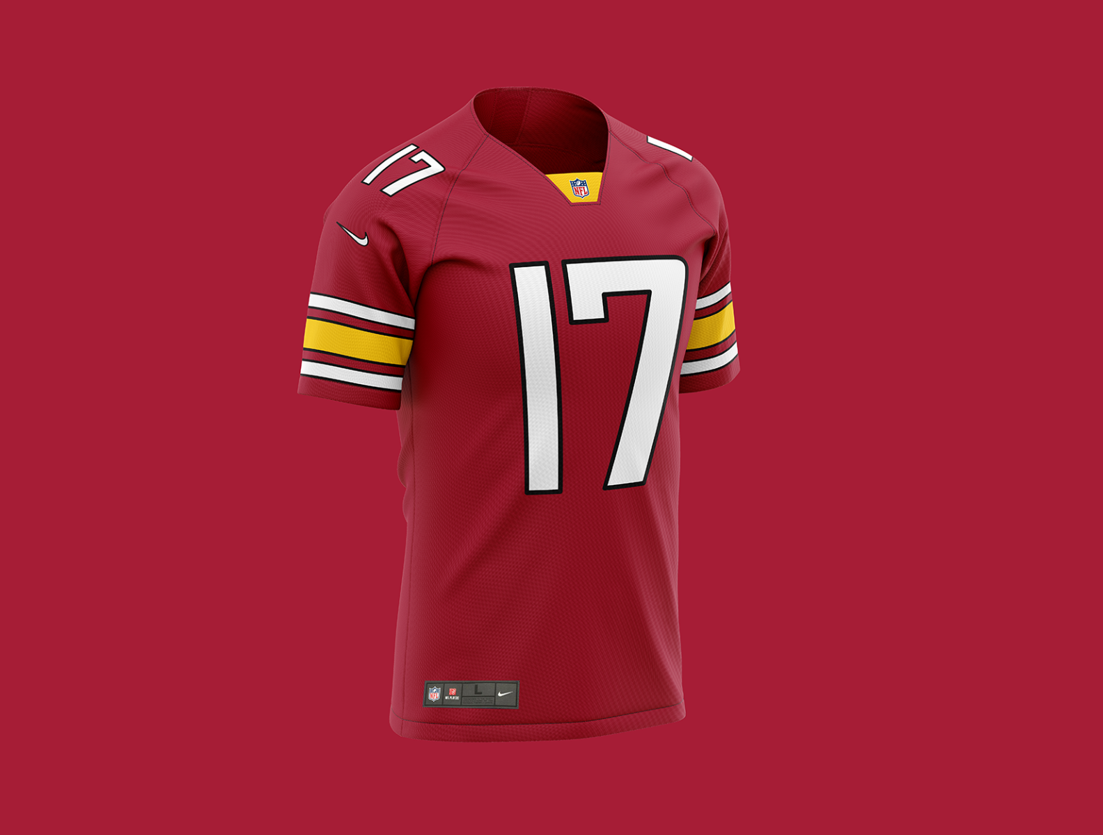 Washington Red Hawks (Redskins Rebrand) Team Concept Jersey 2020 by Luc