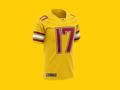 Washington Red Hawks (Redskins Rebrand) Team Concept Jersey 2020