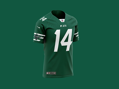 New York Jets - Logo Redesign Proposal by Helvetiphant™ on Dribbble