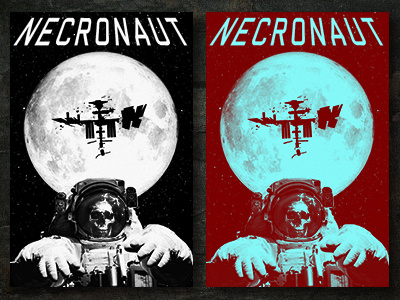 Necronaut Posters - Part 1 astronauts photomanipulation photoshop poster design