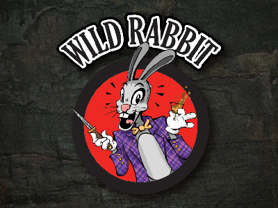 Wild Rabbit Logo Detail illustration illustrator logo design vector