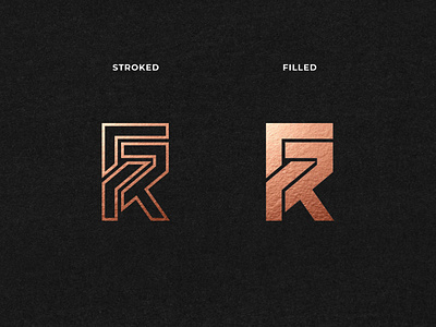 FR Logo Concept brand logo logoidea