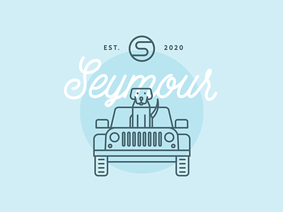 Seymour Wedding Branding design event illustration logo