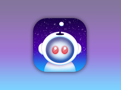 Apollo In Space (Better Version) apollo appicon apple design icon ios reddit