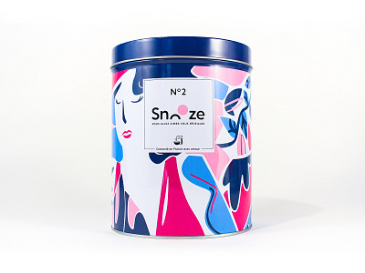 Snooze Project abstract art abstract design color colour design geometric art illustration packaging packaging design posca