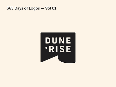 365 Days of Logos / Vol. 01 branding design icon illustrator logo logo design logofolio logotype mark minimal vector
