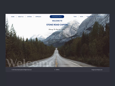 STONE ROAD animation business finance business finance website ux ui design webdesign website