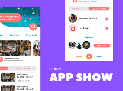 Appshow - App shots - Online Events Platform card checkout credit card dashboard event feed online payment streaming app