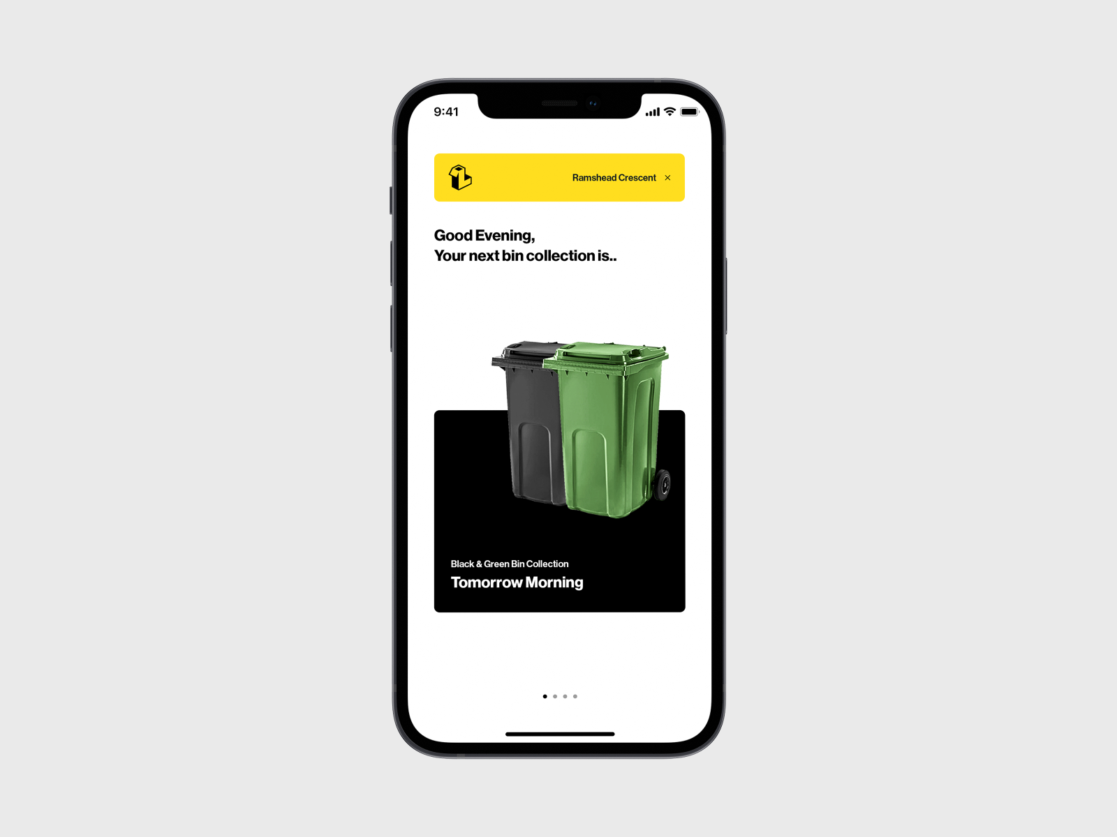 Leeds Bins App Re Design By David Petkus On Dribbble