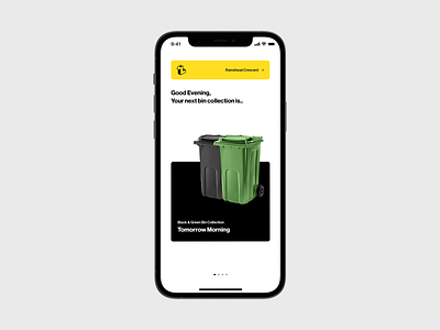 Leeds Bins App Re-Design