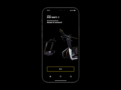 GotWatts? App Onboarding connect ui connect ux exercise app exercise machine fitness app mobile mobile app onboarding onboarding ui ui ux workout app