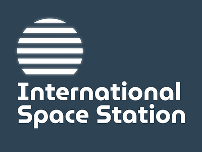 Concept logo for the International Space Station.