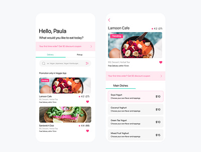 Food Delivery App appdesign application branding design designinspiration food fooddelivery mobile app mobile ui uidesign uidesigner uiinspiration uxdesign