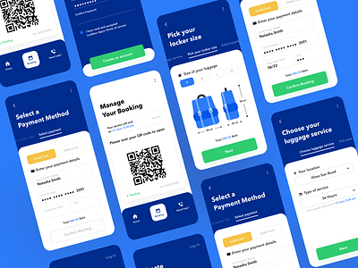 Locker App UI Design