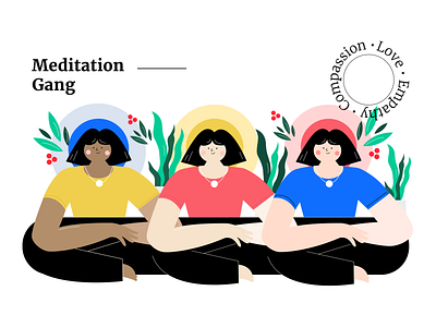 Meditation Gang / Character Design