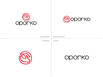 Oporko - Logo variations