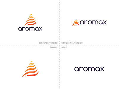 Aromax - Logo Versions