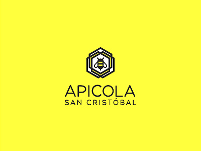 Apicola San Cristobal branding design graphic graphicleo illustration logo logotipo typography