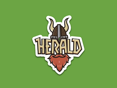 Herald Cerveza branding design graphic graphicleo illustration logo logotipo typography venezuela