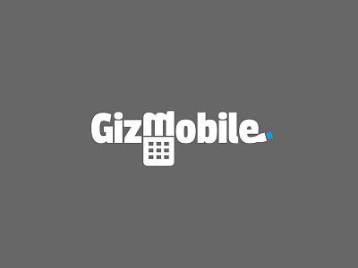 GizMobile branding design graphic graphicleo illustration logo logotipo typography