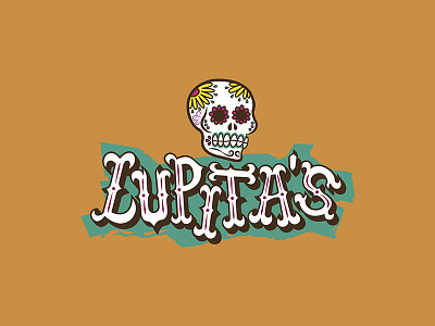 Lupitas Mexican Food branding design graphic graphicleo illustration logo logotipo mexican food typography venezuela