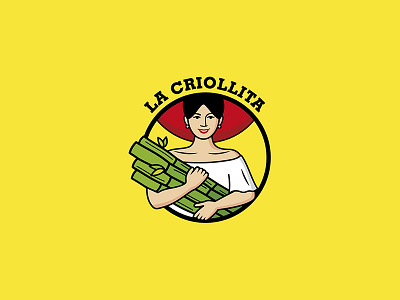 La Criollita branding design graphic graphicleo illustration logo logotipo typography