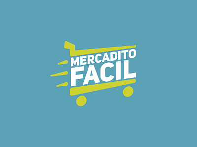 Mercadito Fácil branding design graphic graphicleo illustration logo logotipo typography
