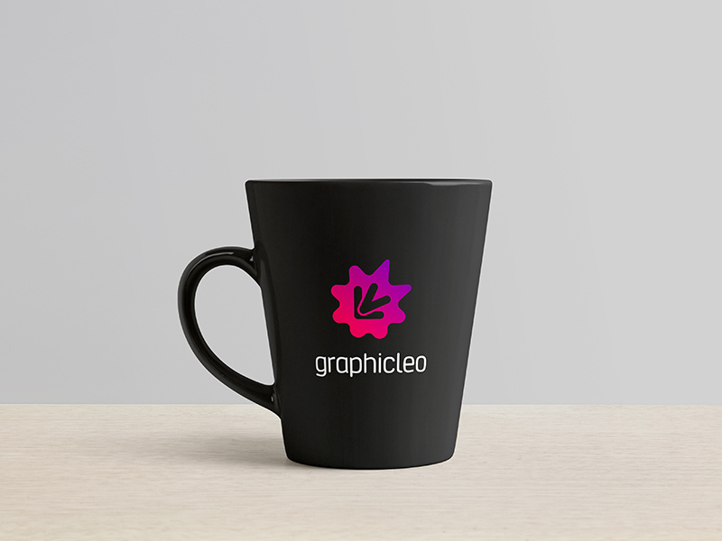 Coffee Mug - Self-Branding graphicleo typography logotipo logo branding graphic illustration design