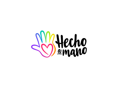 Hecho a Mano brand branding design graphic graphicleo illustration logo logotipo typography venezuela