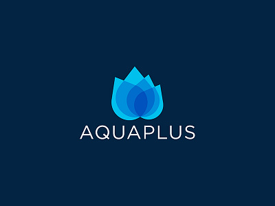 AquaPlus bottled water branding design fresh water graphic graphicleo h2o illustration logo logotipo mineral water pure water typography venezuela water