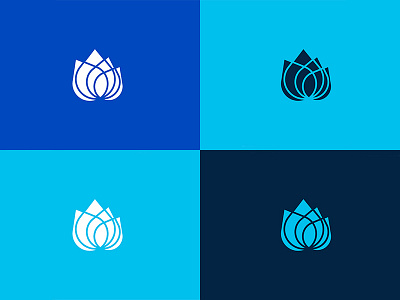 AquaPlus Symbol and its Color variations branding design graphic graphicleo illustration logo logotipo typography venezuela