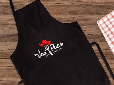 Vea Pues - Logo applied to Apron