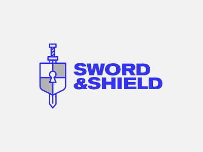 Day 12/30 of #ThirtyLogos branding design graphicdesign icon logo logomark logos shield sword sword and shield thirtylogos