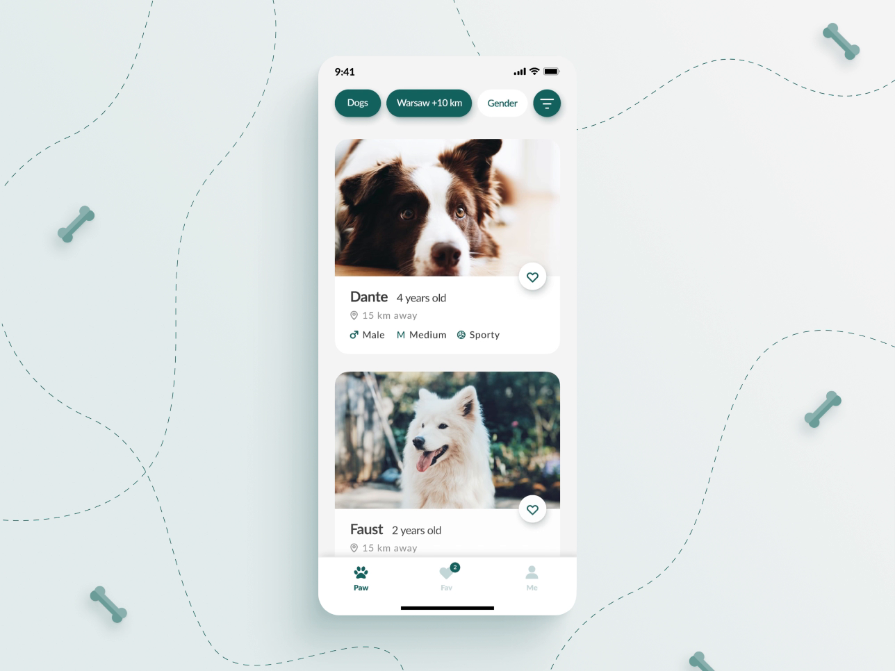 PetMate Animal Shelter App by Małgorzata Maksimowicz for intent IoT