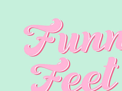 Funny Feet - IceCreams & Fonts