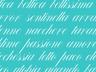 Inglese copperplate cursive english letter script type