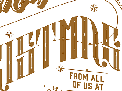 Merry xmas Lettering lettering wip