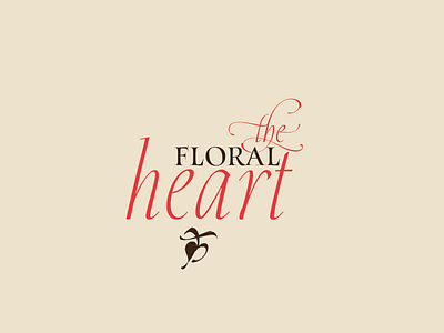 The Floral Heart romans script type calligraphy