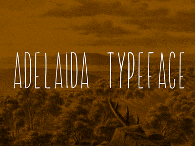 Adelaida TypeFace